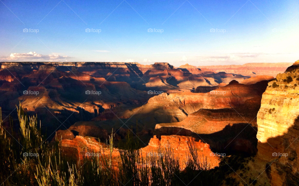 grand canyon landscape red sunset by indiemuppet