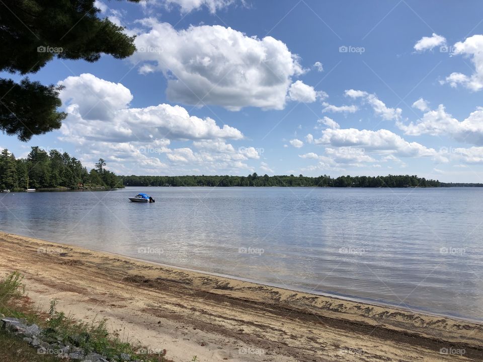 Travelling By Boat From Point A To Point B