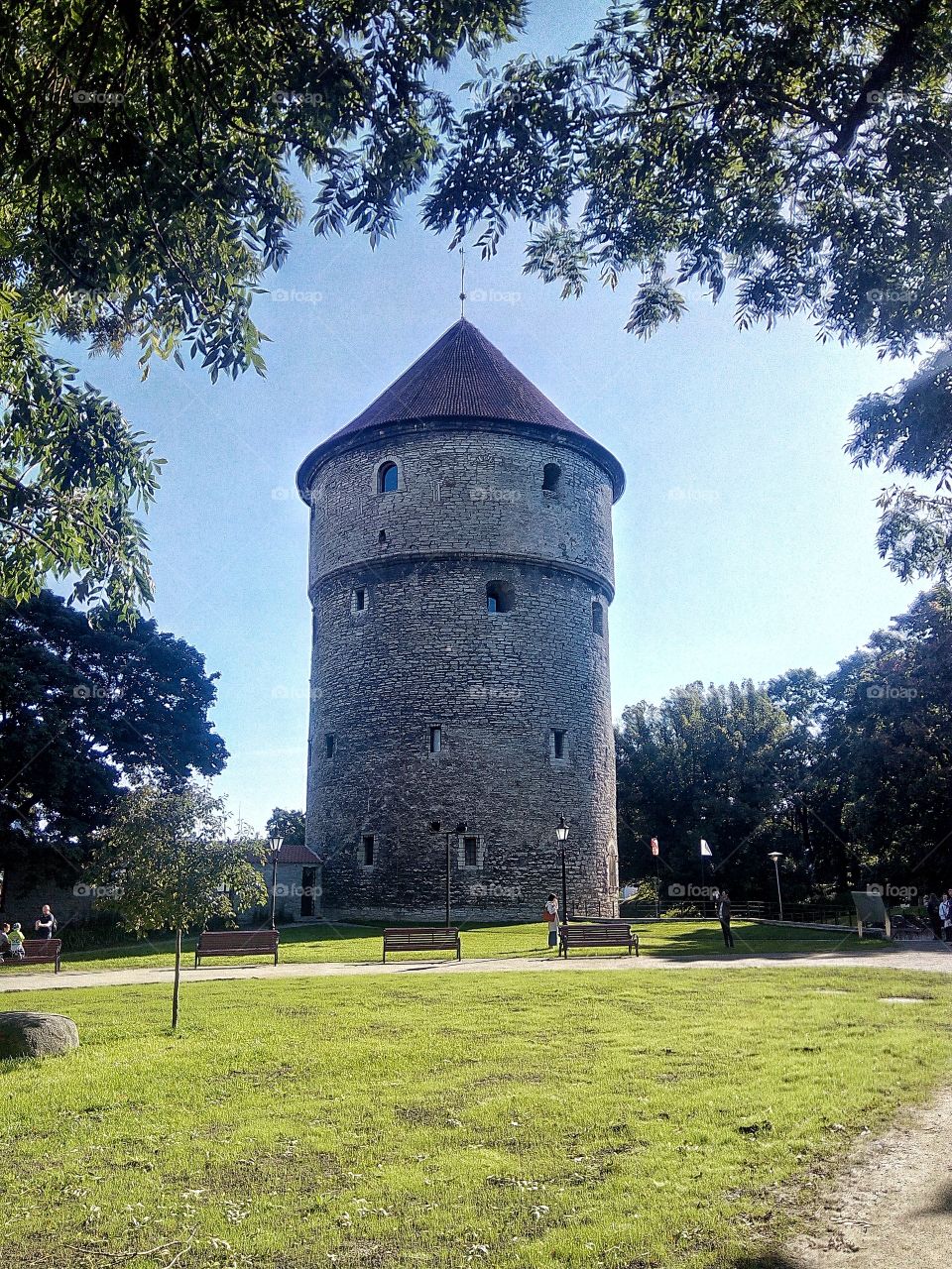 Interesting tower of Tallinn
