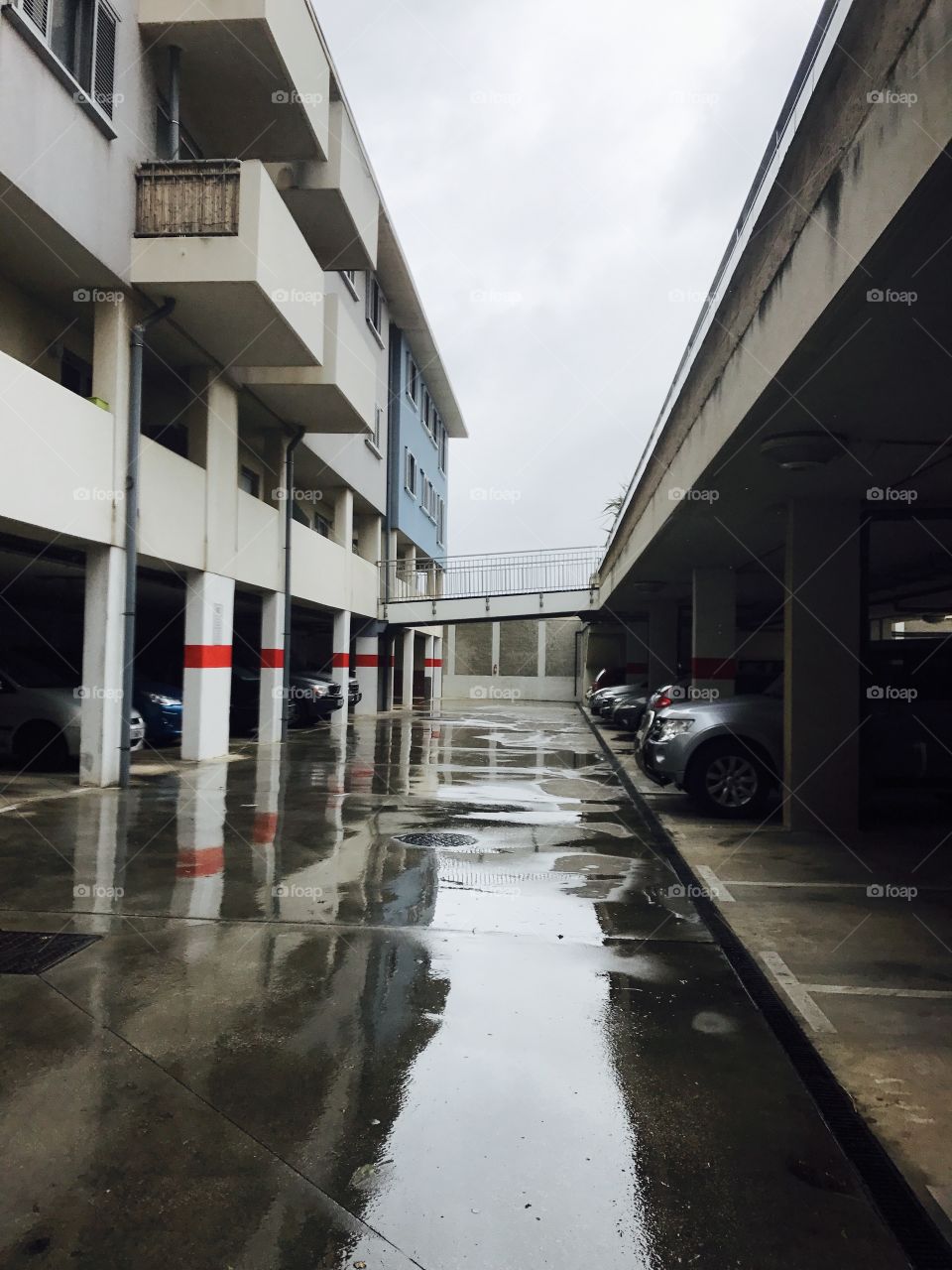 Garage-floor-wet-rain