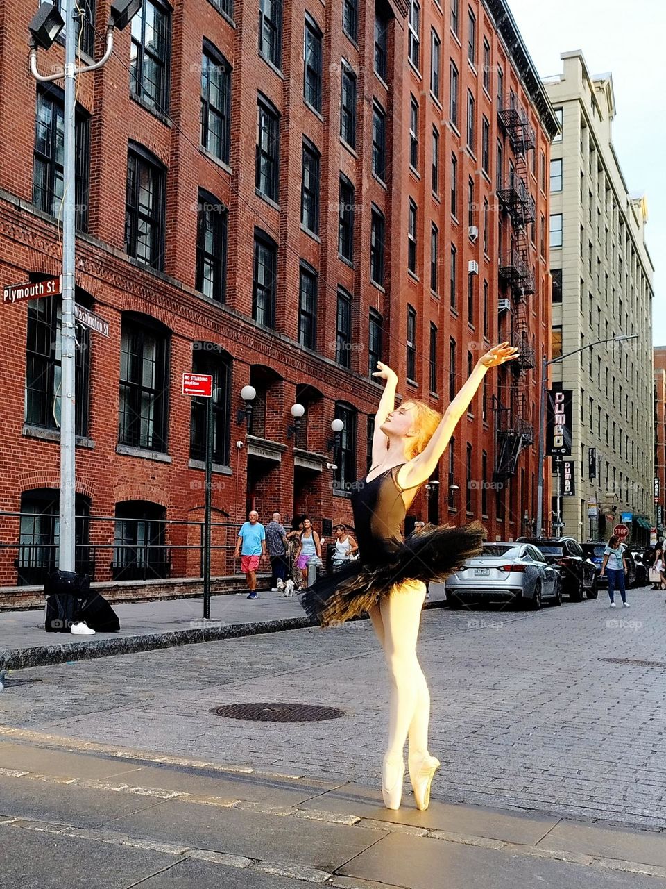 ballerina in black