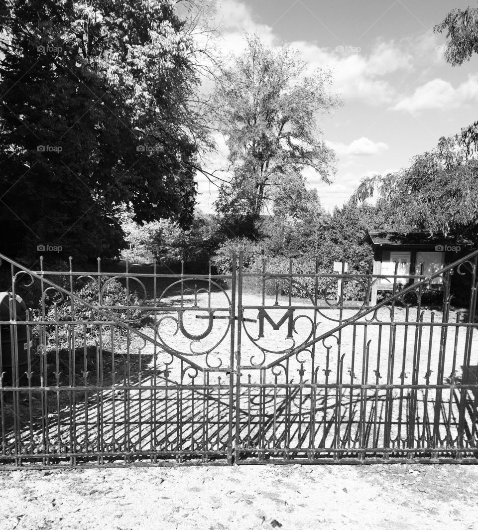 Gates at Nichols Arboretum  