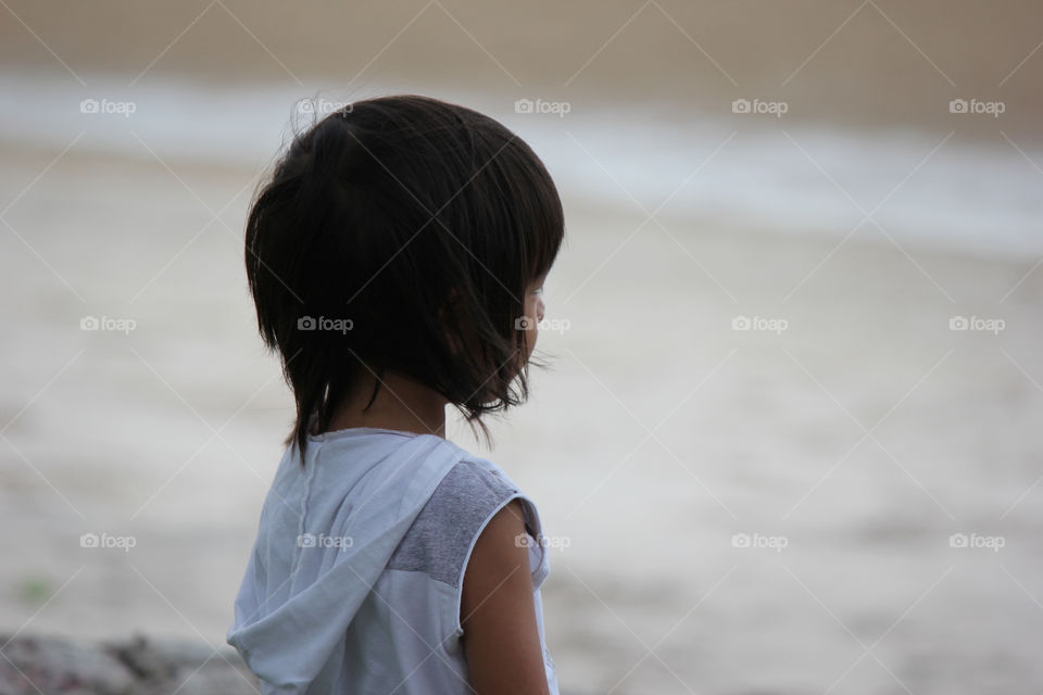 beach child peace world by ntelan3773