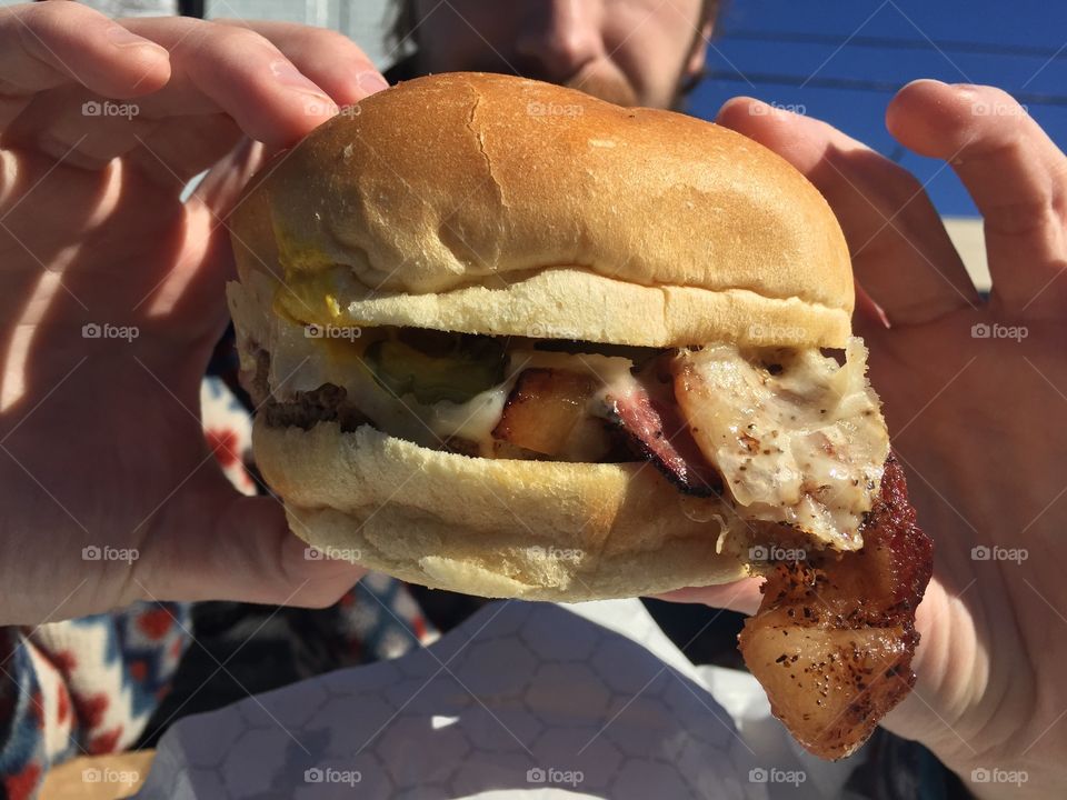 Bacon burger