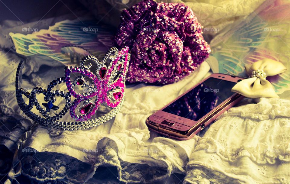 romantic smartphone glitter kawaii fashion