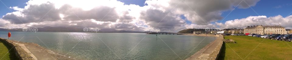 Beaumaris view of the Menai straights