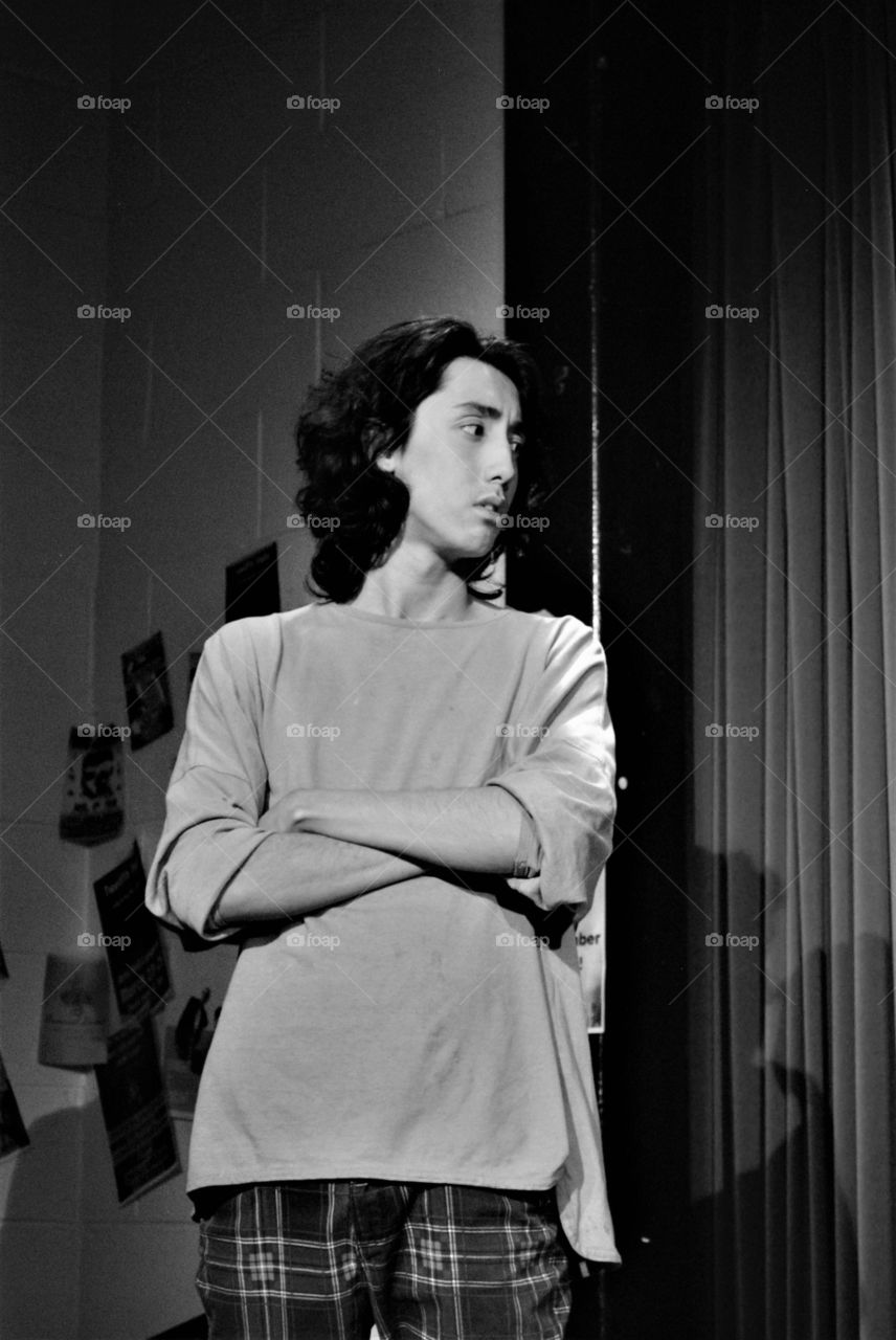 Actor in the production of twelfth night