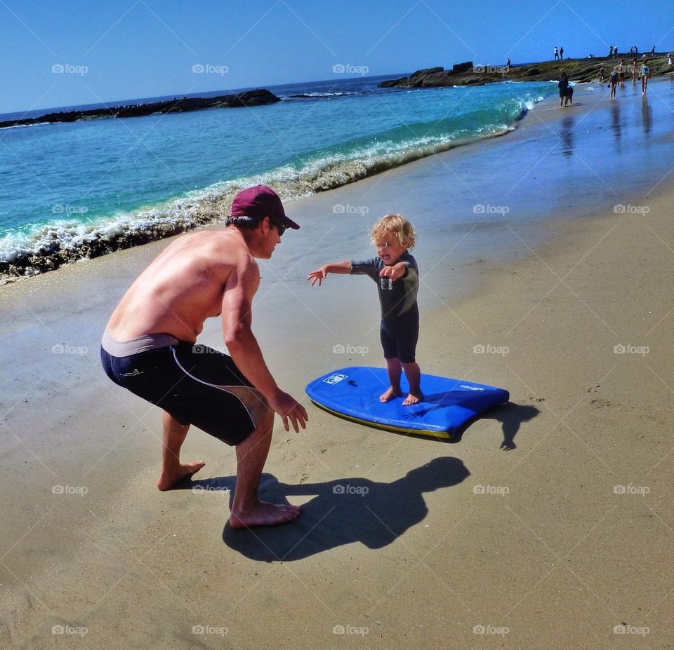 Little surfer