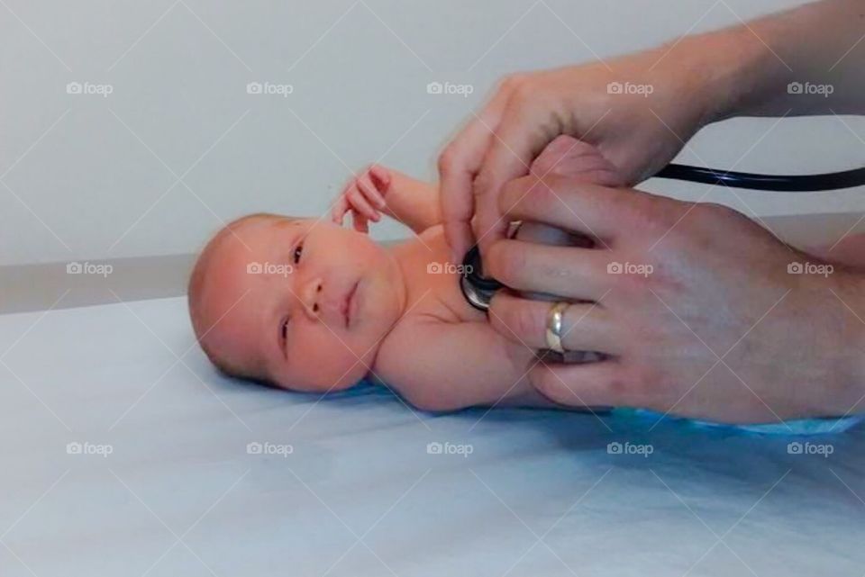 Baby's first check up