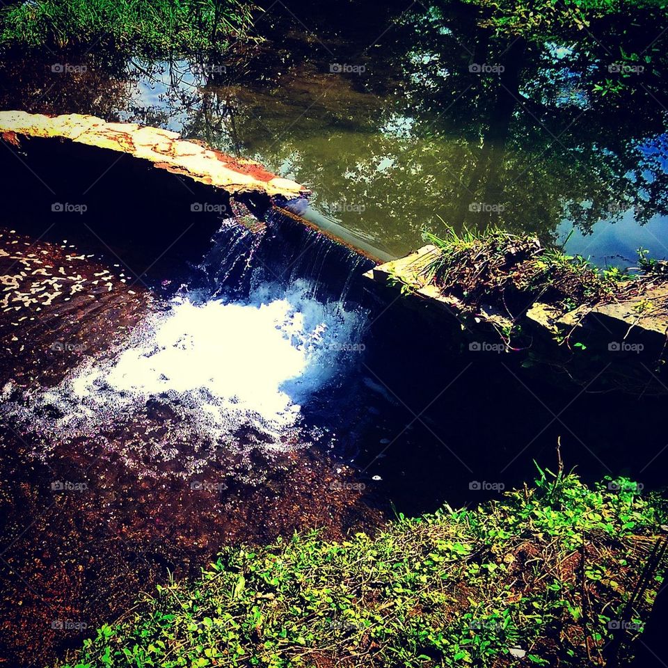 Flowing  Pond