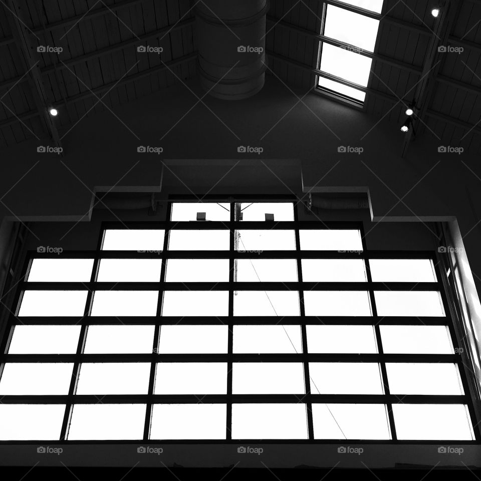 Windows. I walked into a building and saw these beautiful Windows, thought they would look good black and white