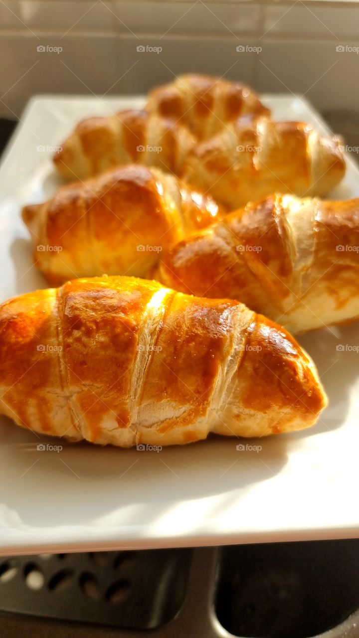 Home made Croissants