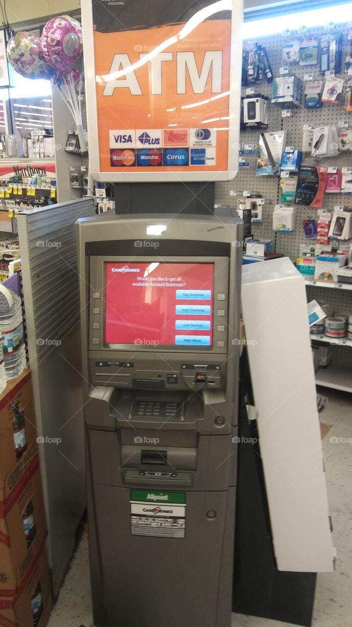 faulty ATM