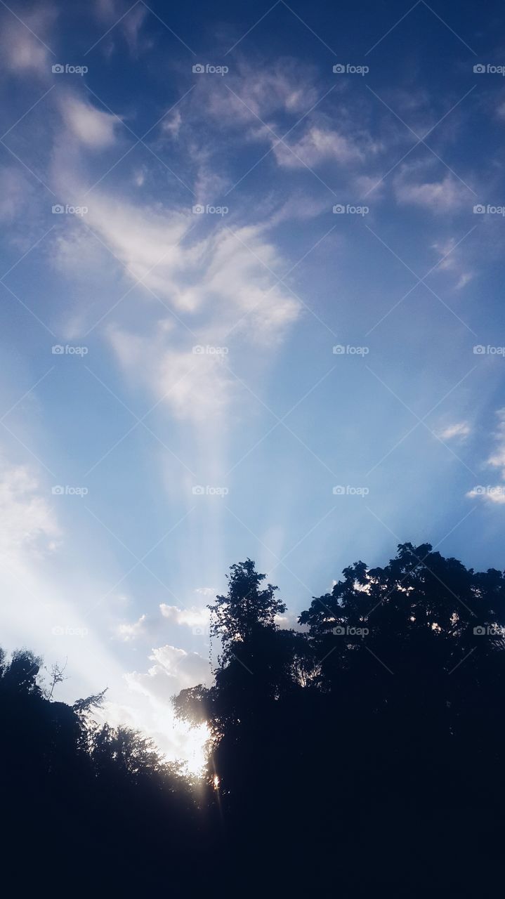 sky texture and background