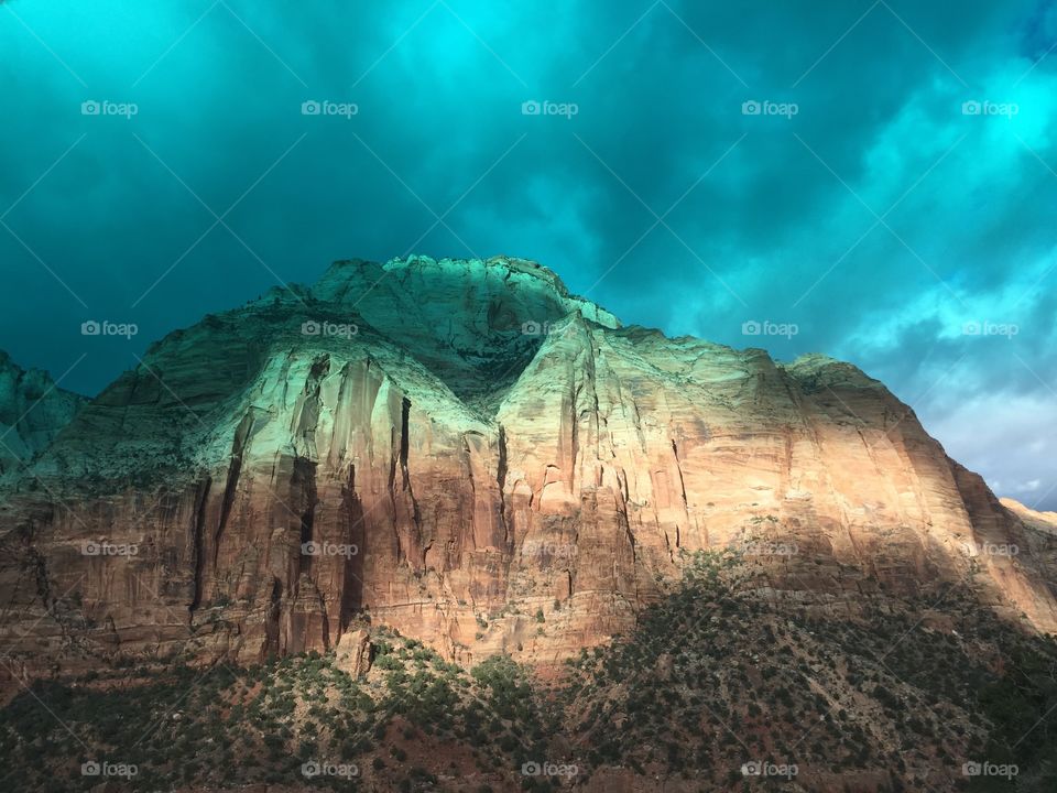 Utah mountain . Utah 