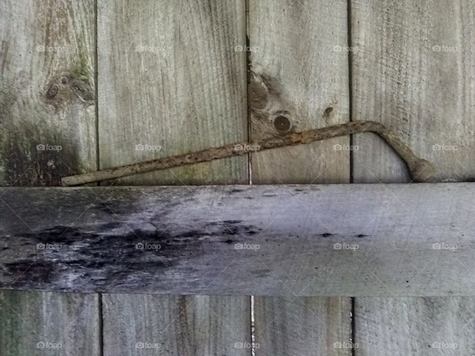 Old tool in an old barn