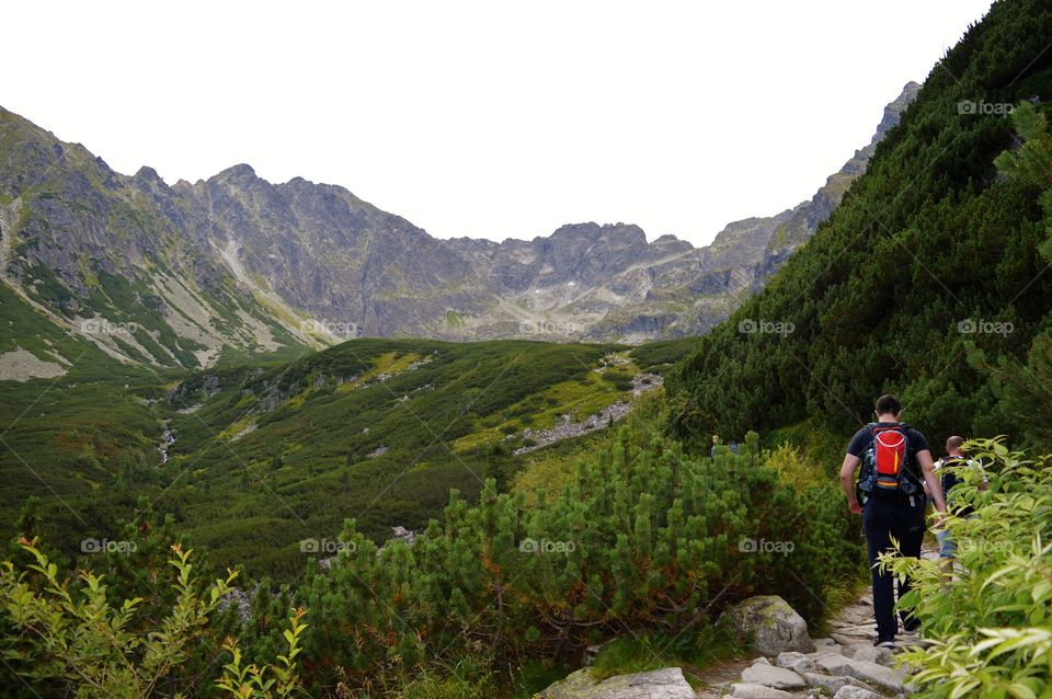 Hiking trails Tatra Mountains in Poland