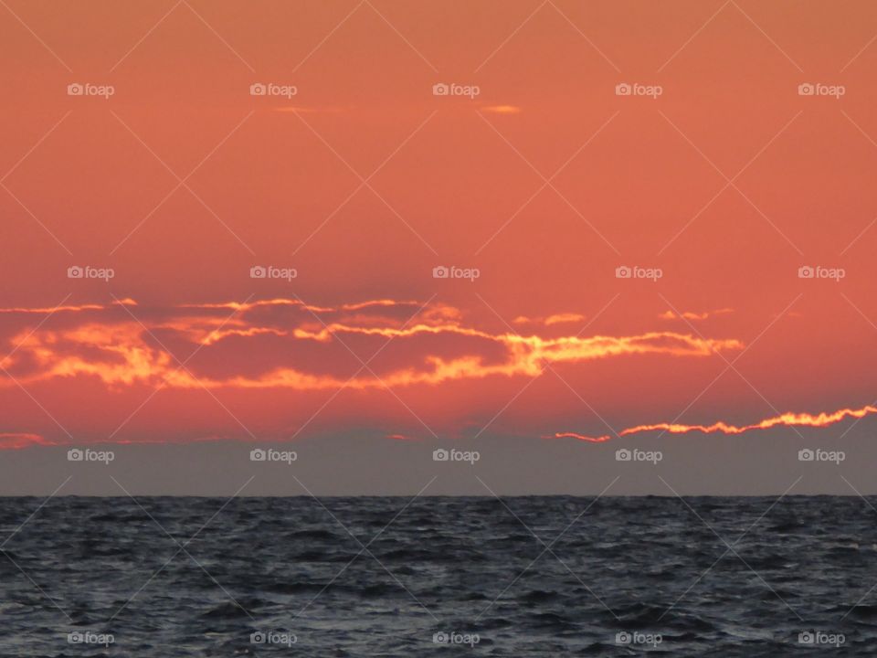 #8, sunset over Lake Erie USA