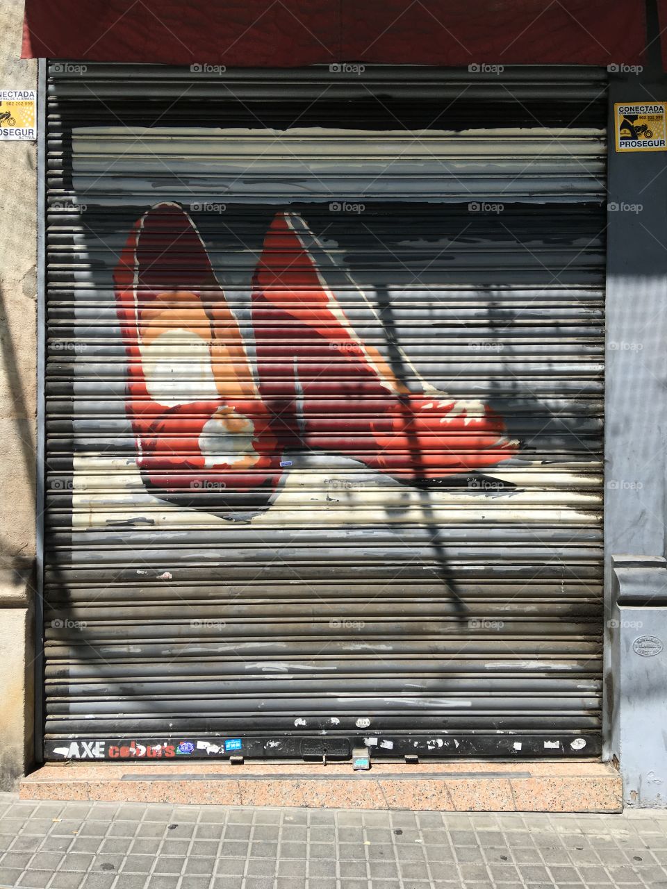 Ruby slippers graffiti 