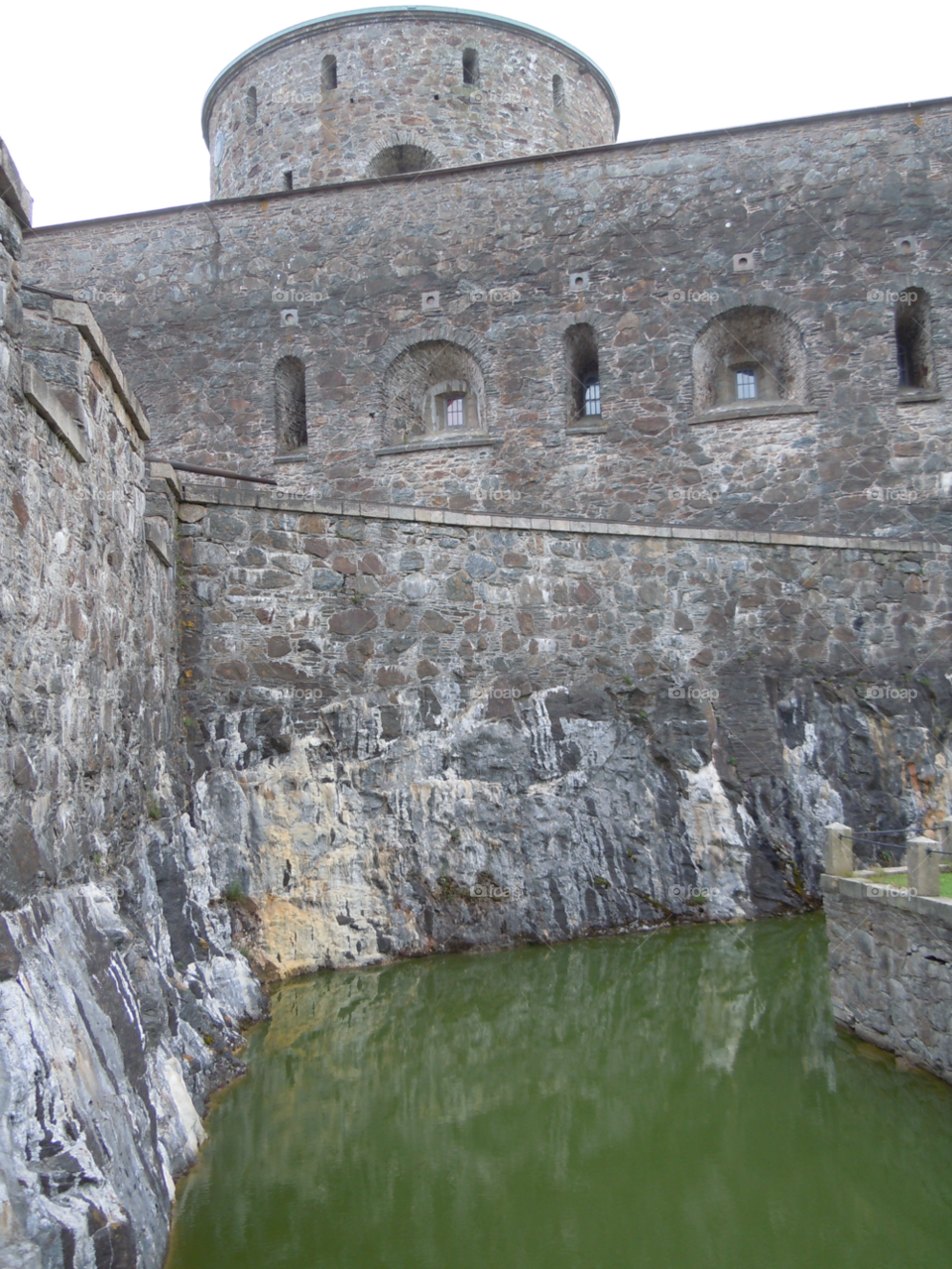 marstrand water fortress walls by MagnusPm