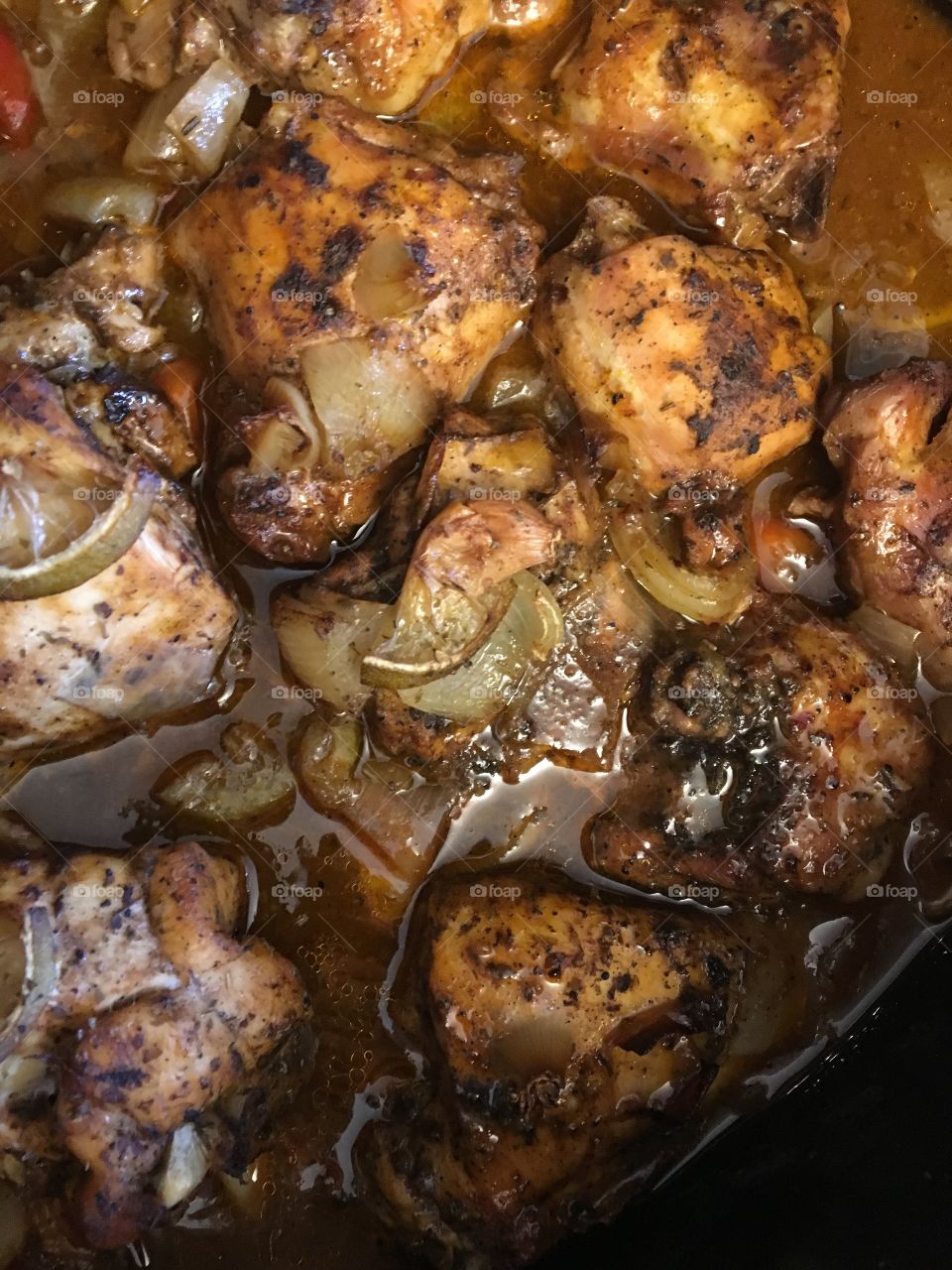 Spicy  Jerk chicken 