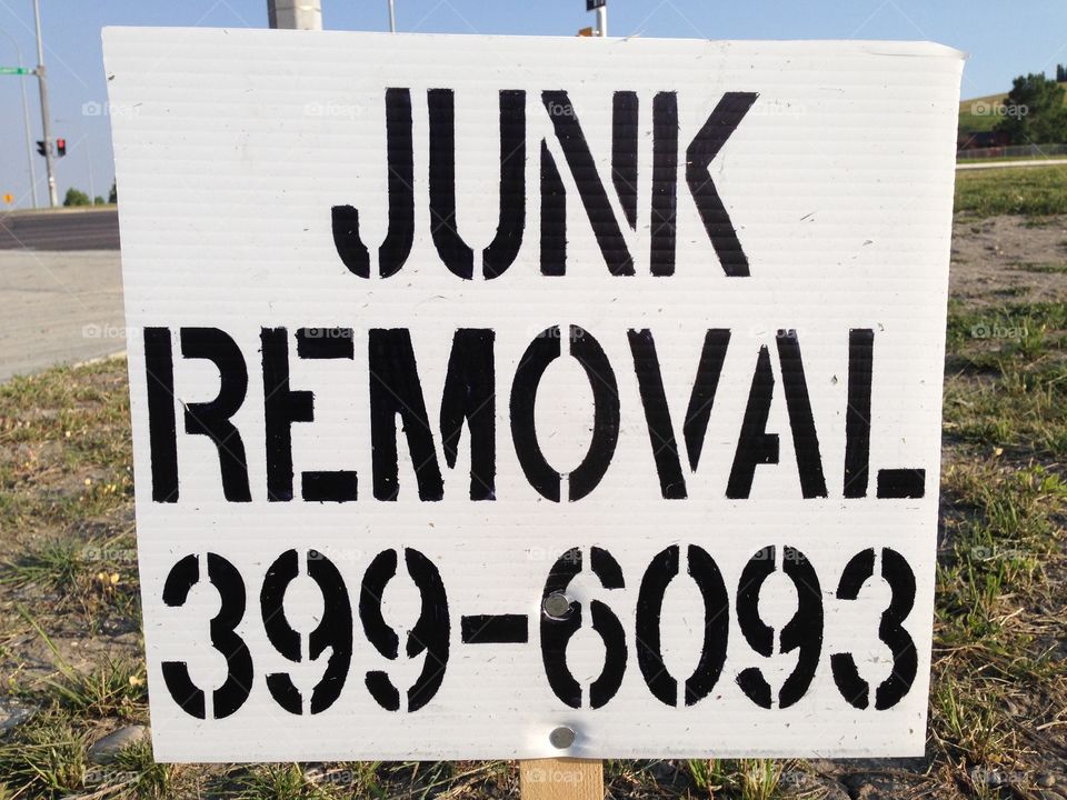 Junk removal. Junk removal