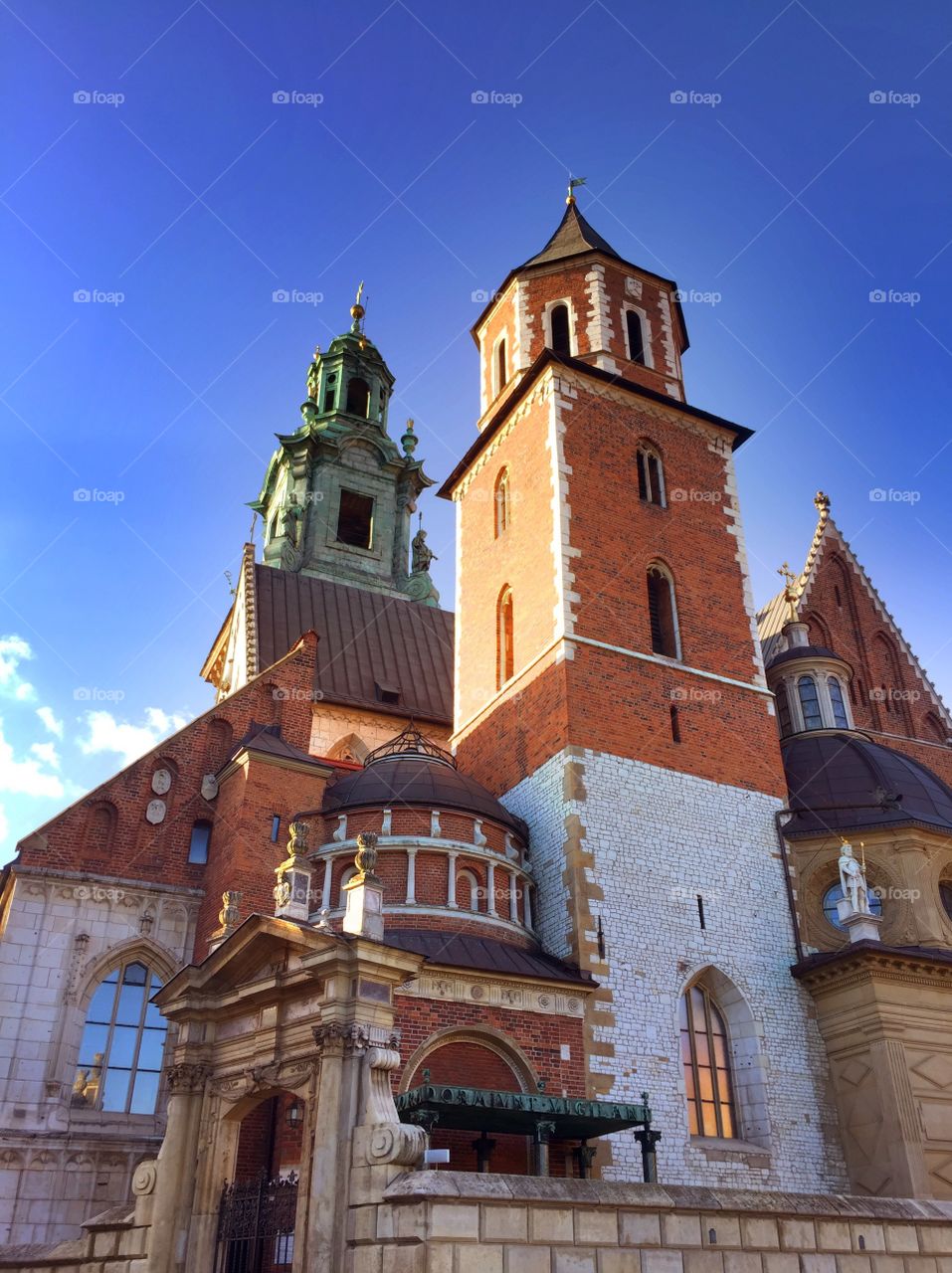 Wawel castle in Cracow Poland