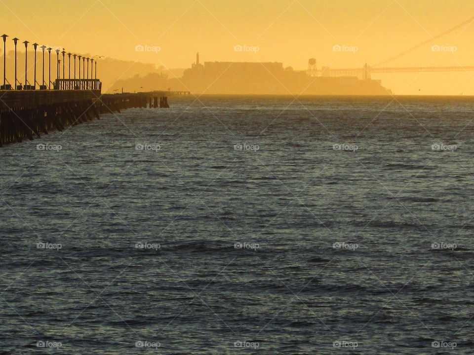 Water, Sunset, Sea, Dawn, Ocean