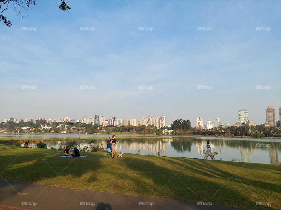 Belo Parque pra passar a tarde,  Barigui, Curitiba, PR