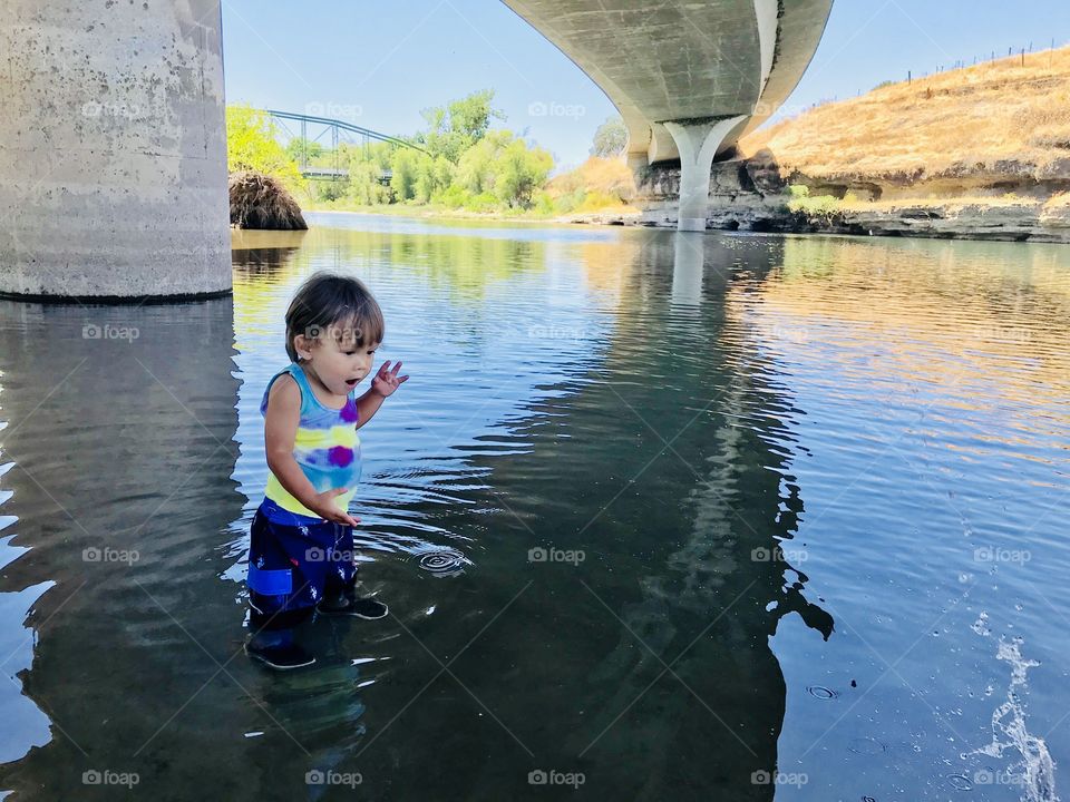 Buddy is throwing rocks 