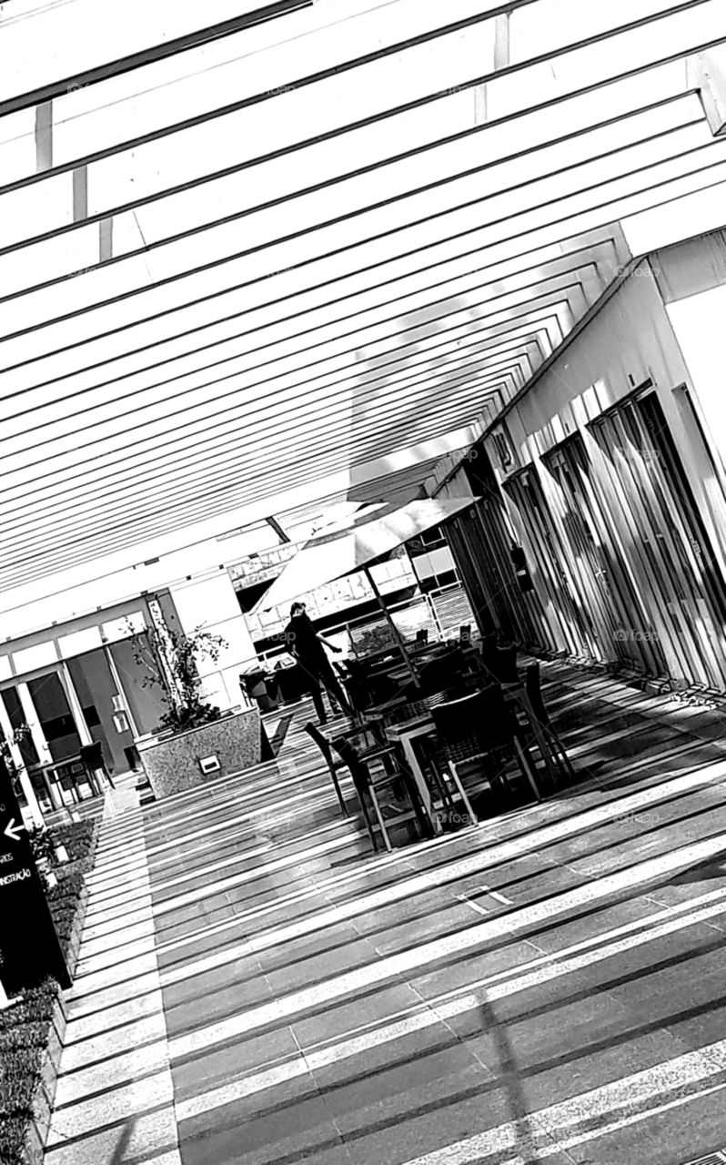 experiment - black and white