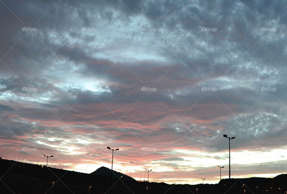 Sunset. Gran canaria