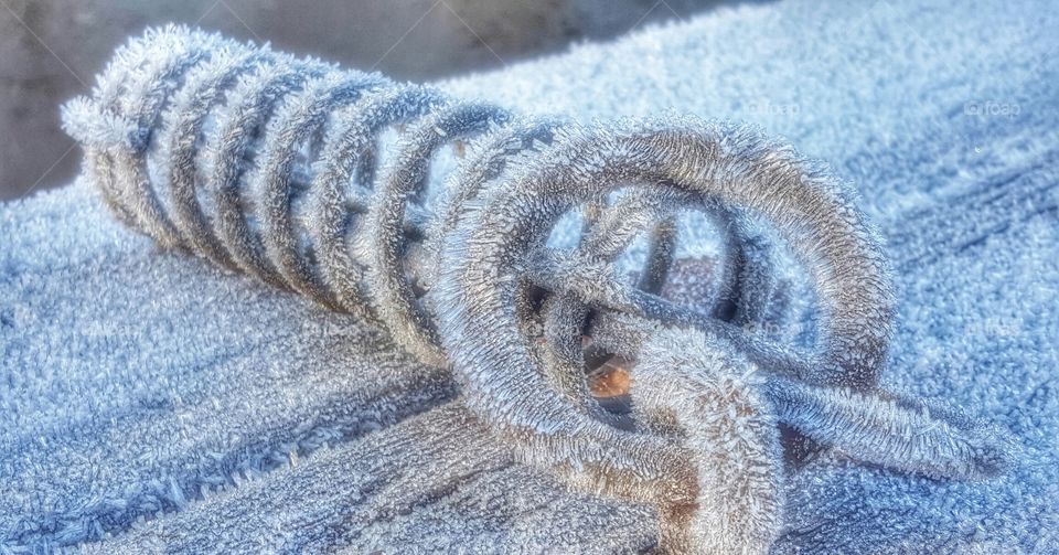 Frozen iron attachment