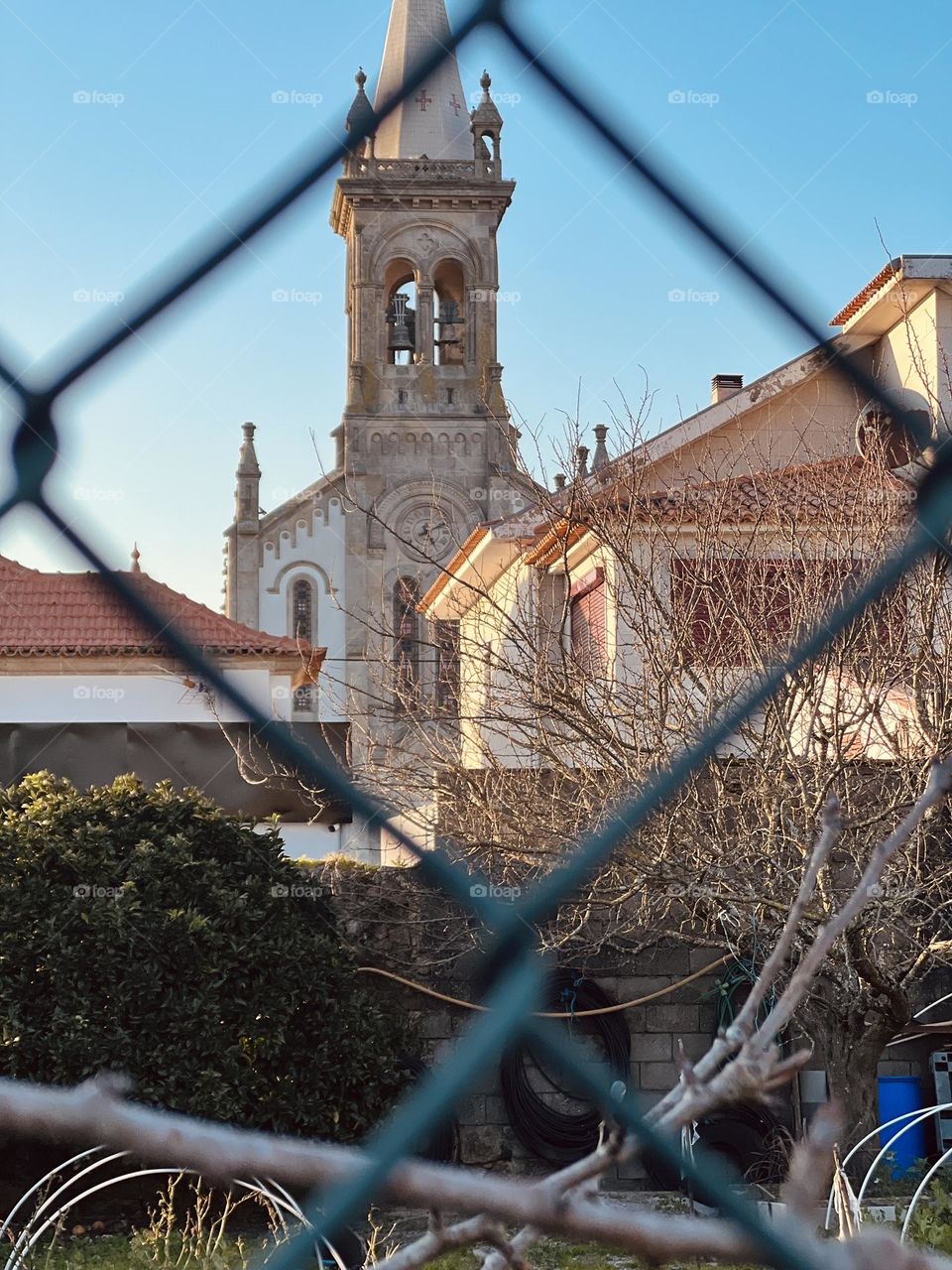 A glimpse of the church 