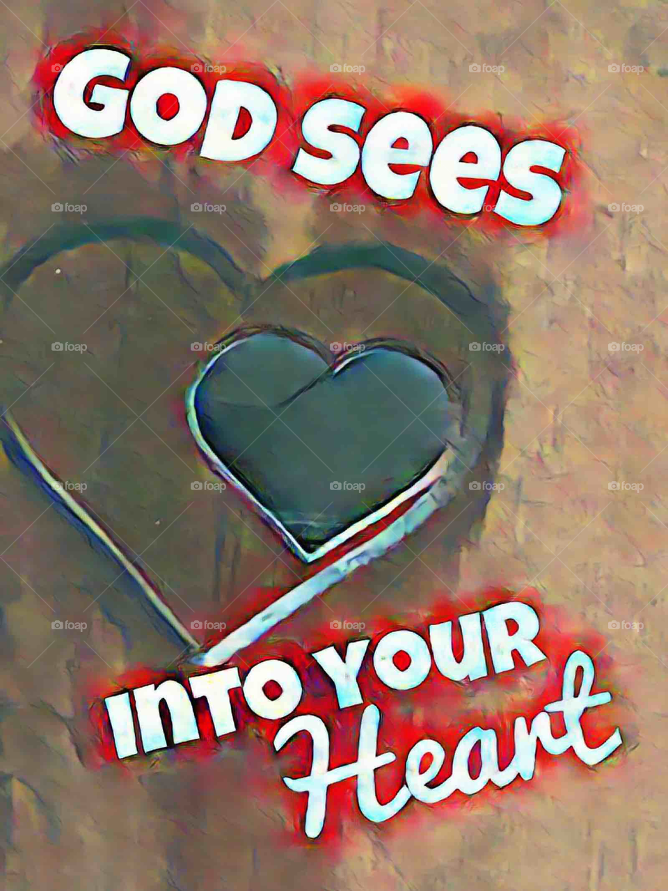 God sees your heart