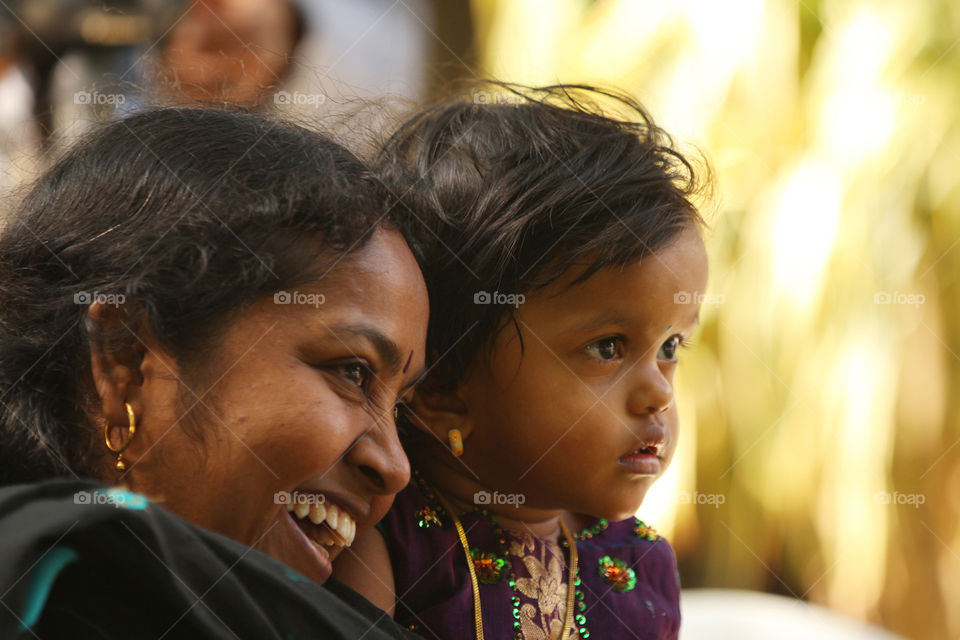 mother and daughter