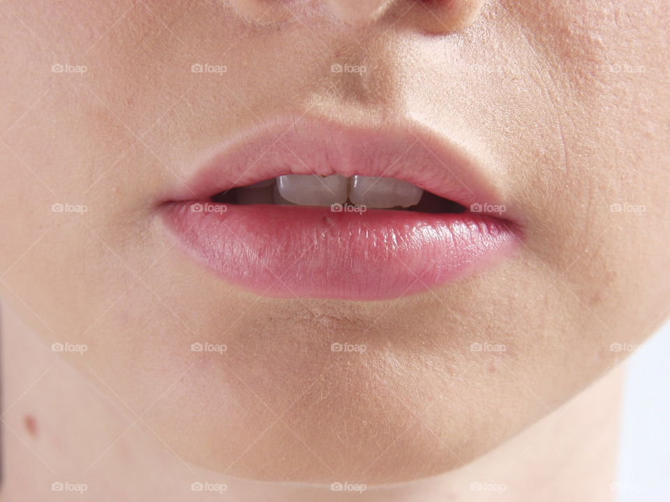 Nose Teeth Lips Women