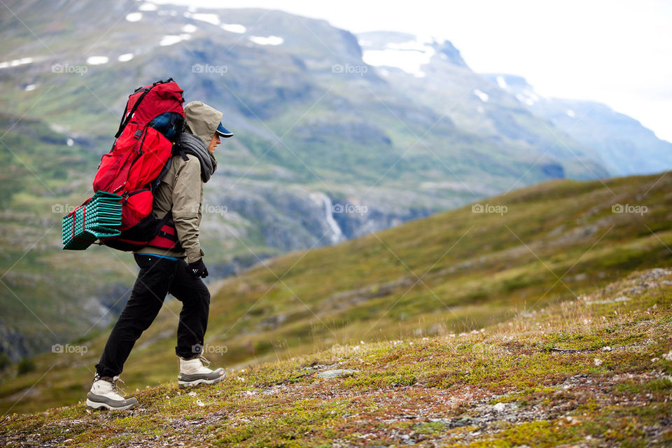 Hiking girl