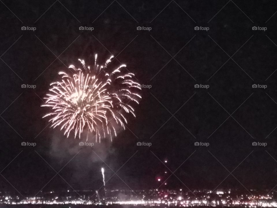 Fireworks, Festival, Celebration, Flame, No Person