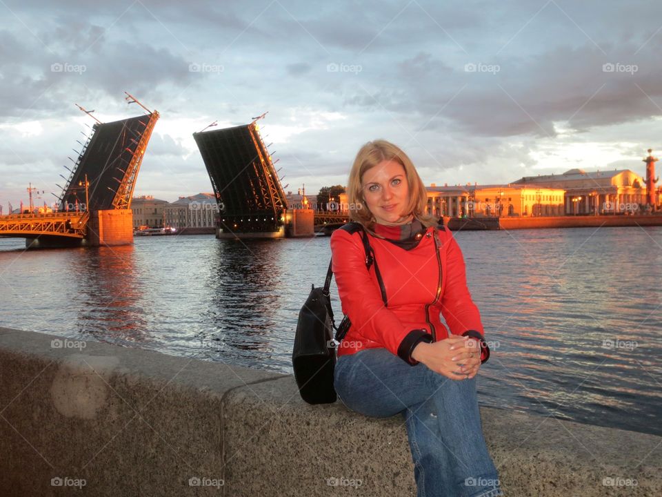 Sumner sunrise  in Saint Petersburg