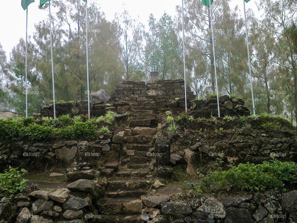 Temple in mountain
