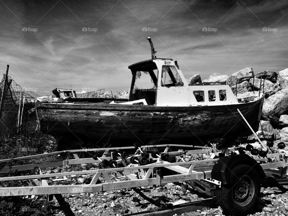 Abandoned boat