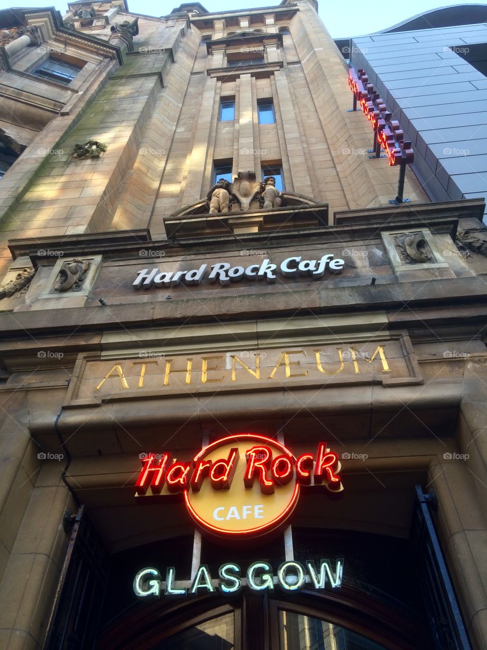 Hard Rock Cafe. Edinburgh, Scotland 