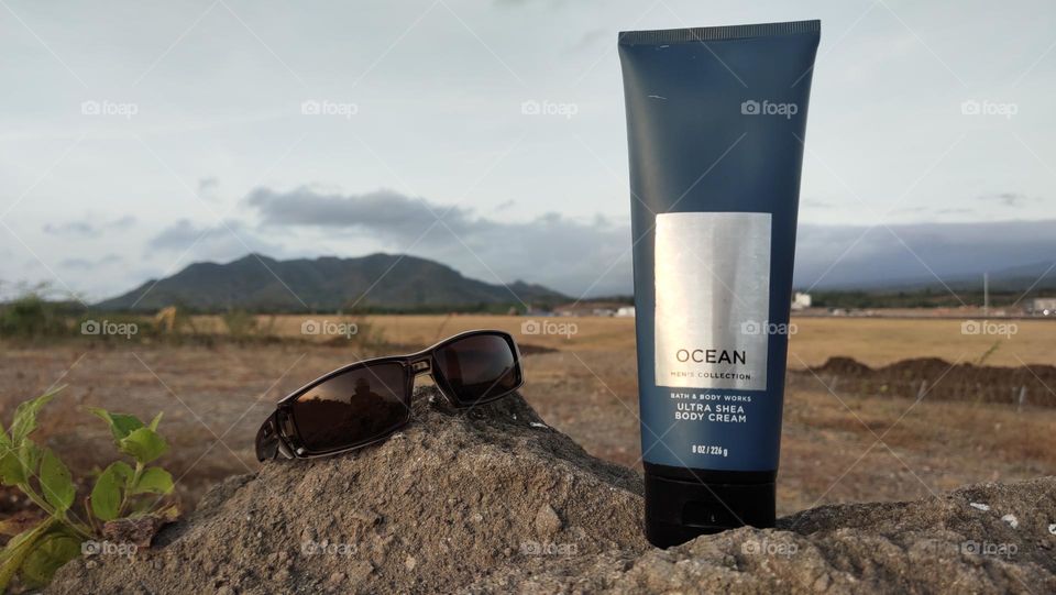 body cream sunshine travel