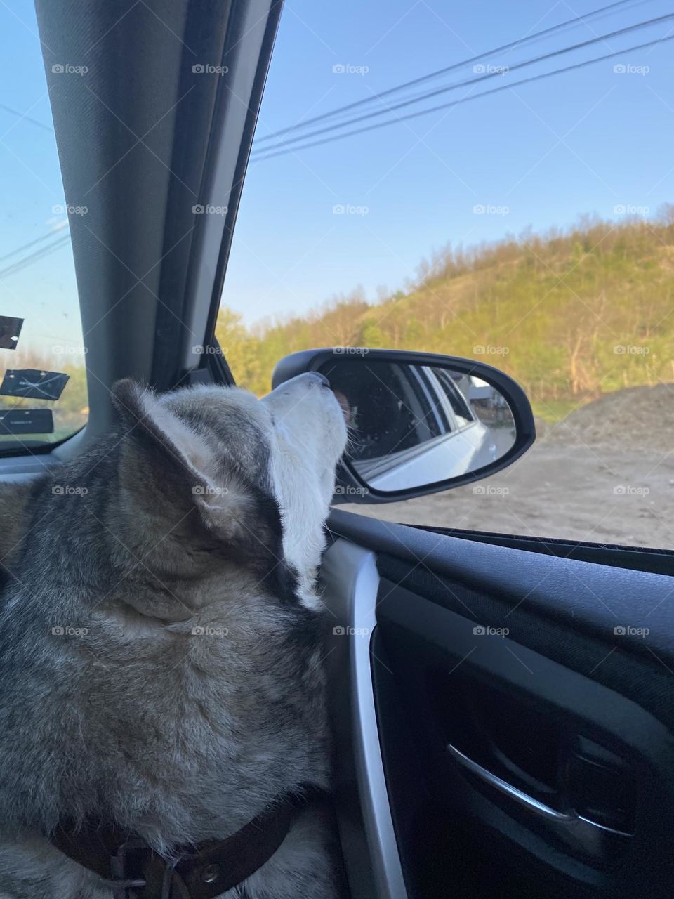 Kira is having a drive 