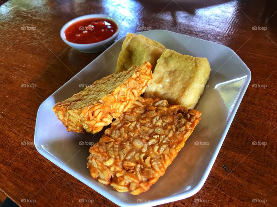 Fried Tahu & Tempe 