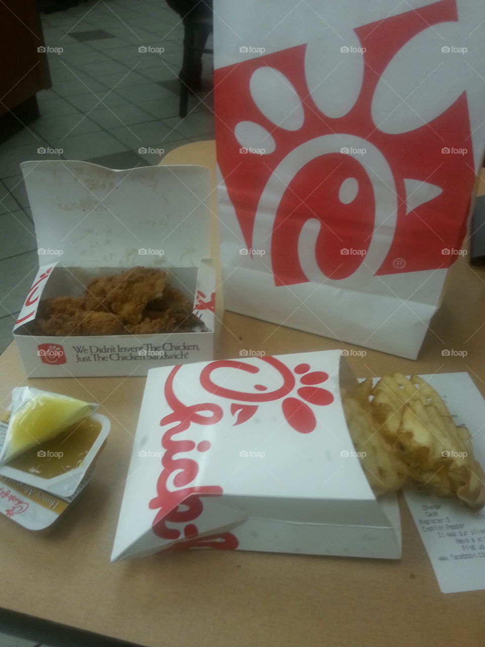 chick fil a. at the mall