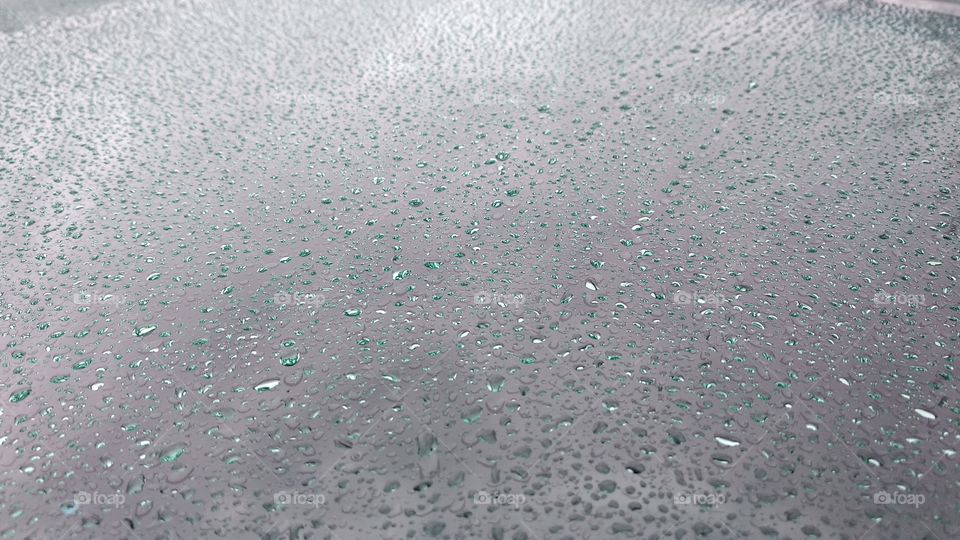 drops on glass