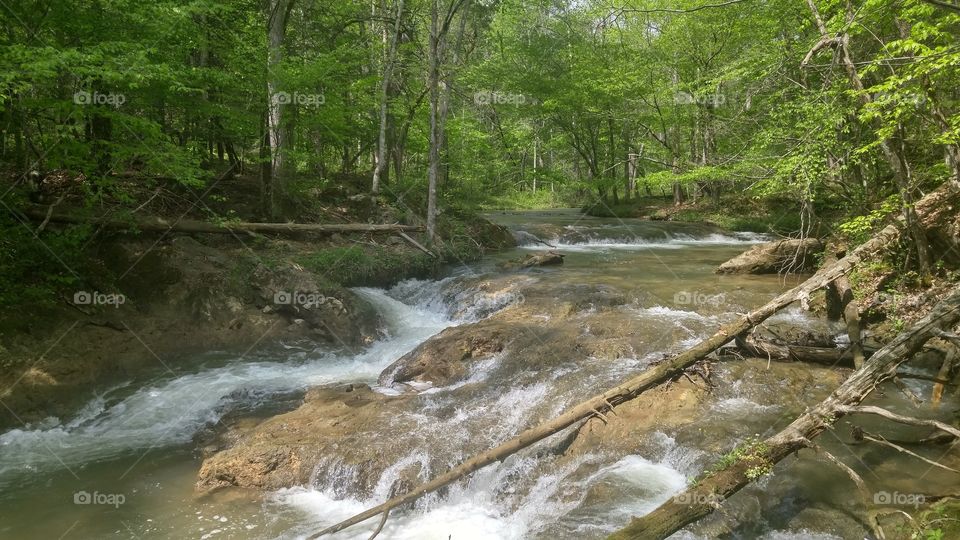 a river runs through