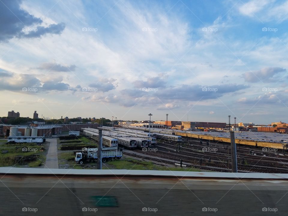 Train service terminal